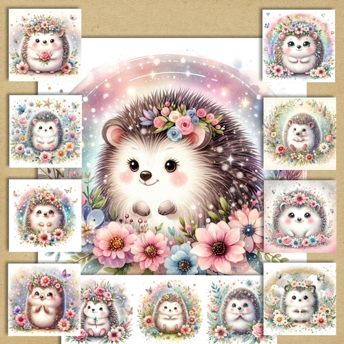 Floral Sparkle Headgie 