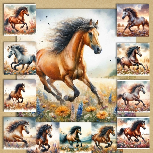Wildflower Horse 1