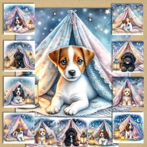 Blanket Fort Pups 9