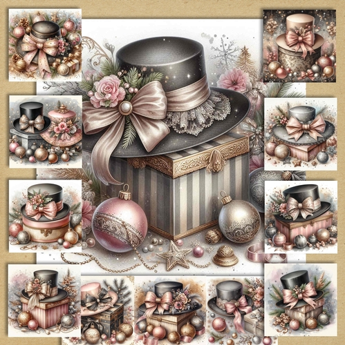 Beautiful Christmas Hats 1