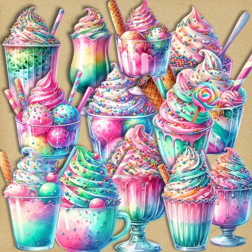 Delicious Icecream Clipart
