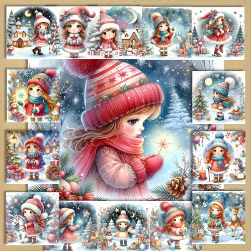 Little Christmas Girl