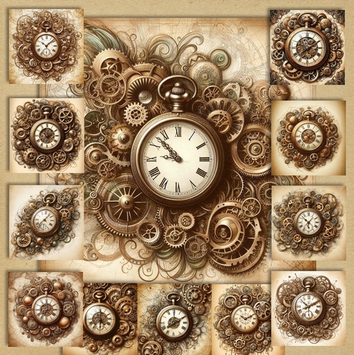 Steampunk Clock 