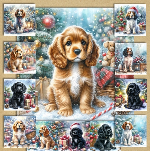 Merry Christmas Pups 1
