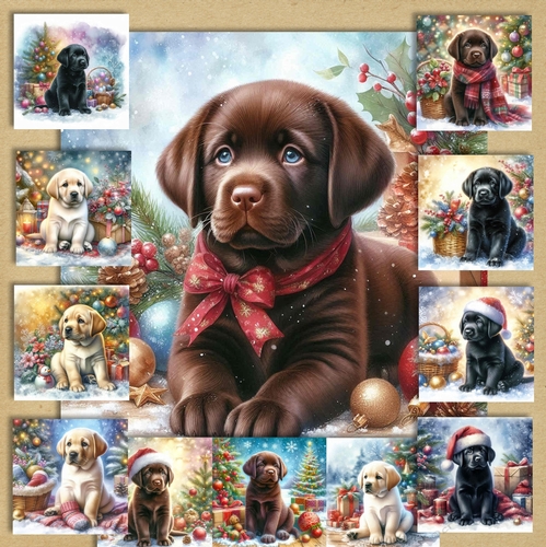 Merry Christmas Pups 3