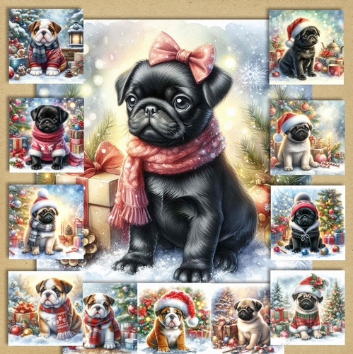Merry Christmas Pups 4