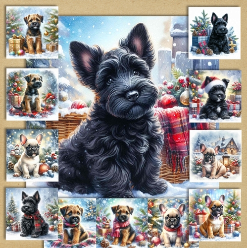 Merry Christmas Pups 5