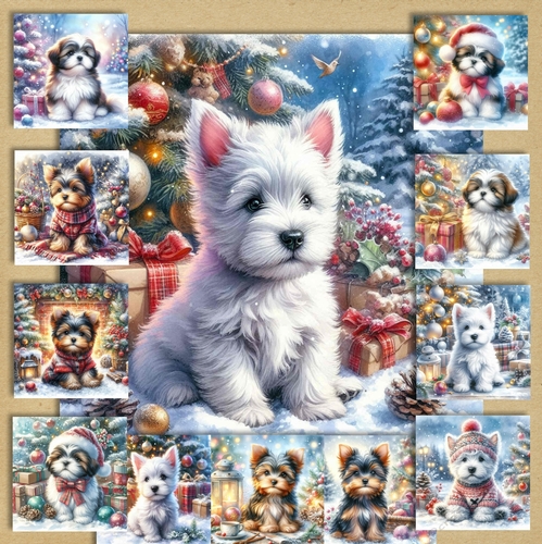 Merry Christmas Pups 6