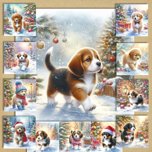 Merry Christmas Pups 12