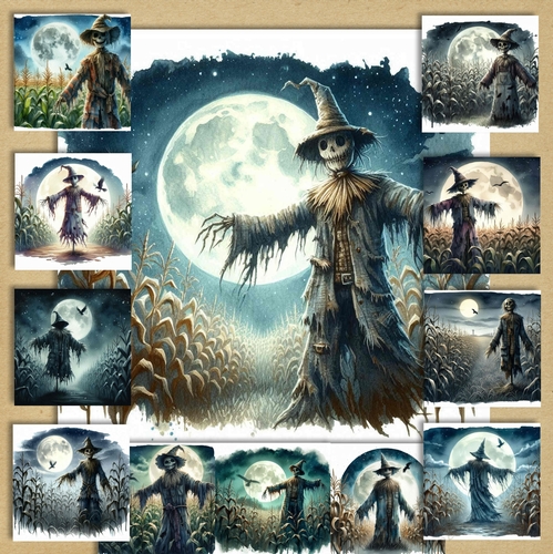 Creepy Scarecrows 