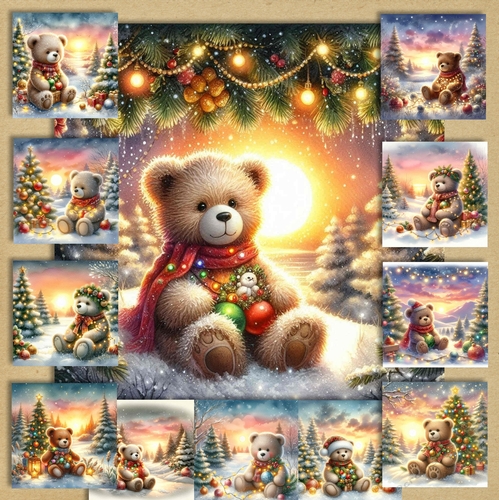 Christmas Tree Teddy 