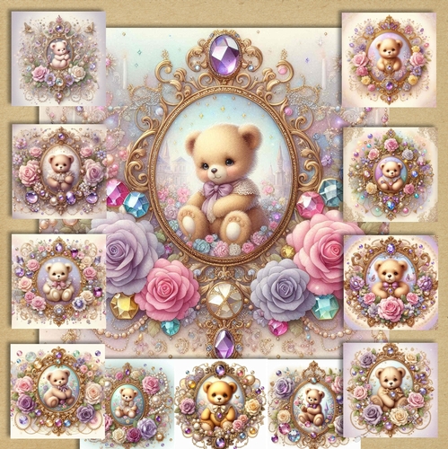 Framed Teddy