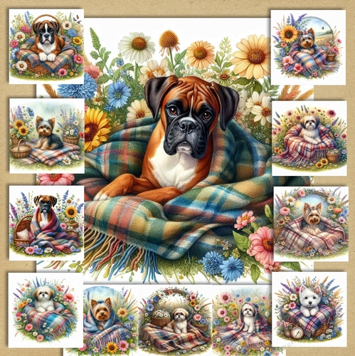 WildFlower Blanket Dogs 7