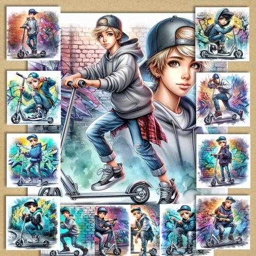 Urban Scooter Boys 1 CUSTOMER REQUEST 