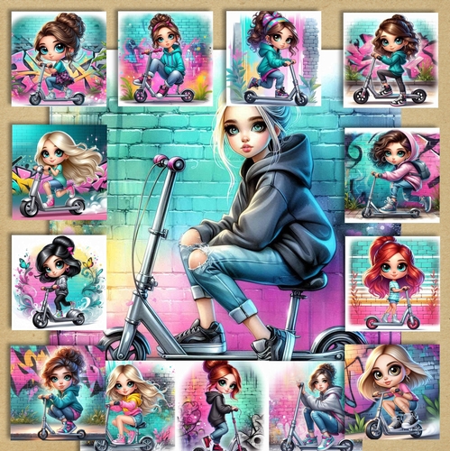 Urban Scooter Girls 2 CUSTOMER REQUEST 