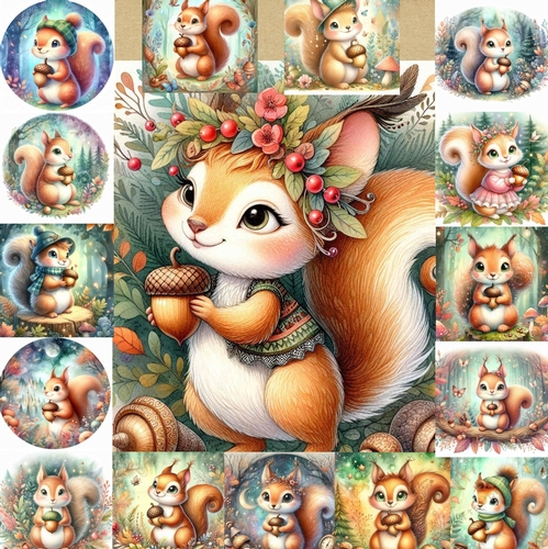 Acorn Squirrel 