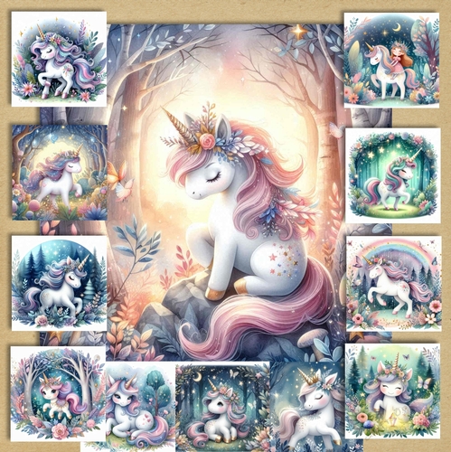 Whimsical Unicorns