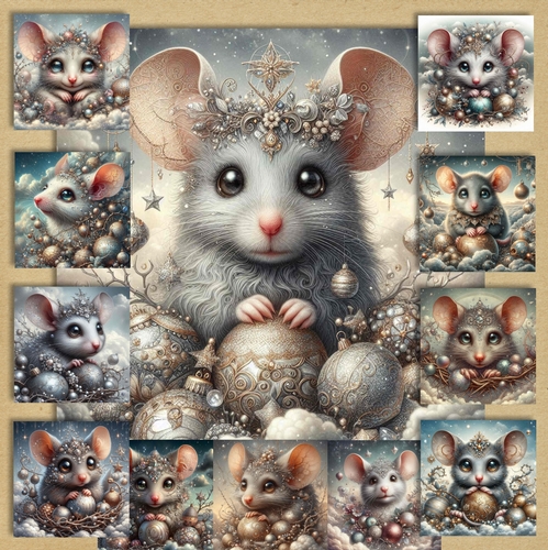 Festive Fantasy Mouse