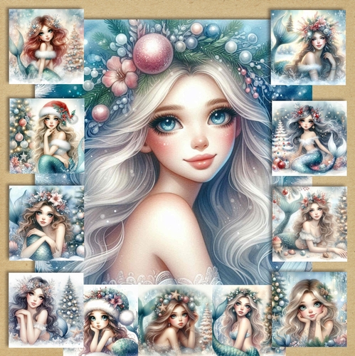 Christmas Mermaid