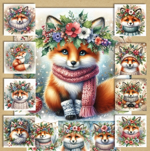  Christmas Fox