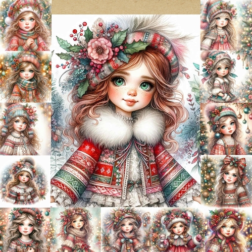  Christmas Lil Girls 1