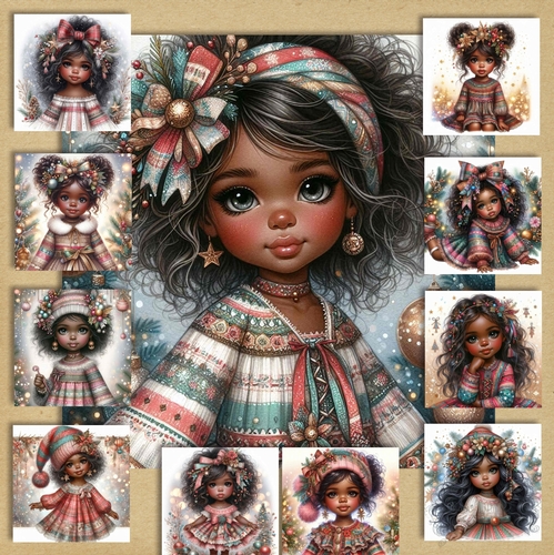  Christmas Lil Girls 2
