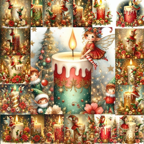 CUSTOMER REQUEST Elf & Fairy Christmas 1
