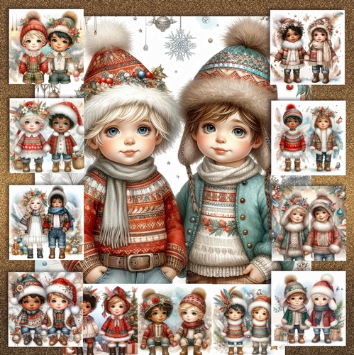  Boho Winter Friends 1