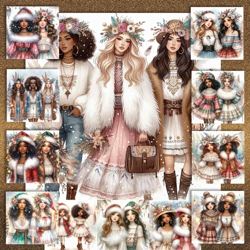 Boho Winter Friends 2