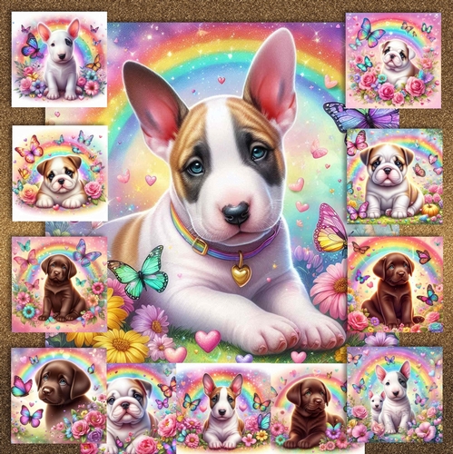 Butterfly Rainbow Pups 10