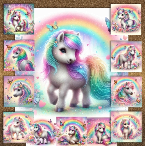 Rainbow Pony