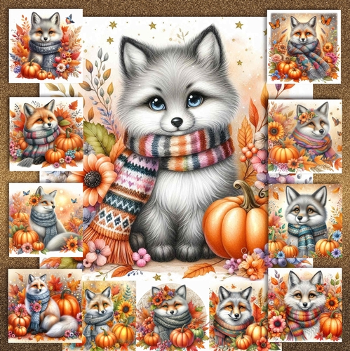 Pumpkin Fall Fox