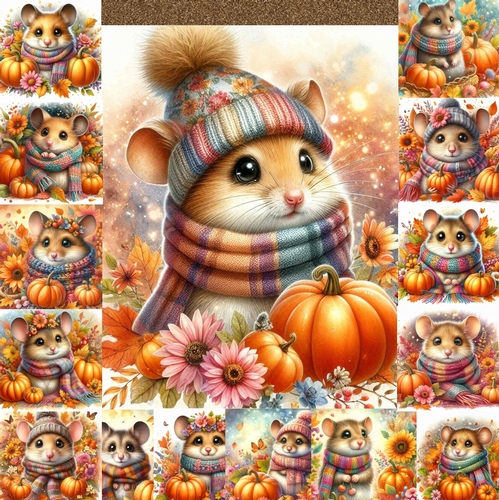 Pumpkin Fall  Mouse