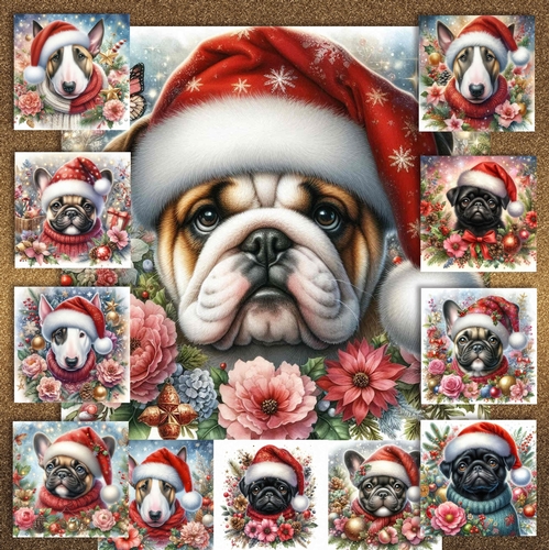 Christmas Decoration Dogs 9