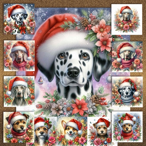 Christmas Decoration Dogs 11