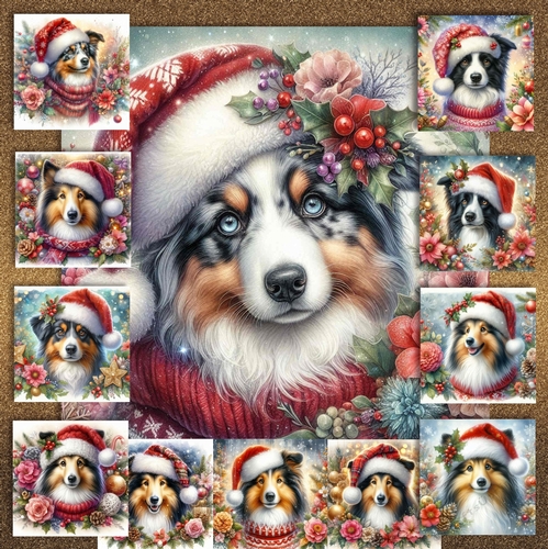 Christmas Decoration Dogs 14