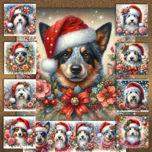Christmas Decoration Dogs 15