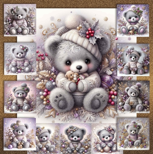 Christmas Bears 1 