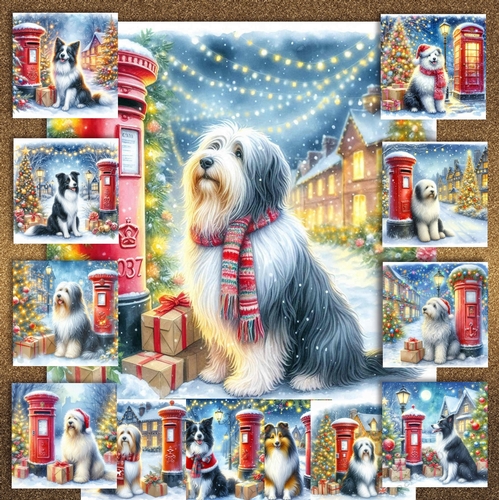 Christmas Dog Mail For You 1