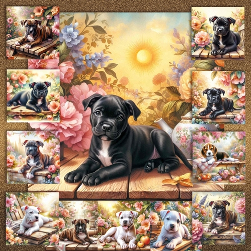 Blooming Garden Pups 8