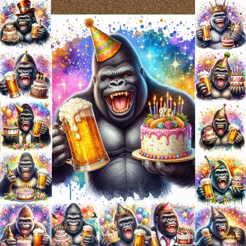 Gorilla Birthday