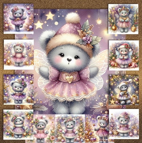 Sugar Plum Christmas Bear