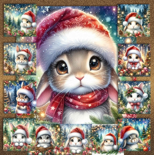 Christmas Rabbits