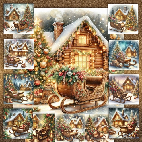 Beautiful Christmas Sleigh 