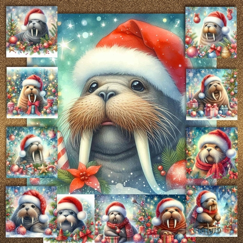 Festive Walrus 