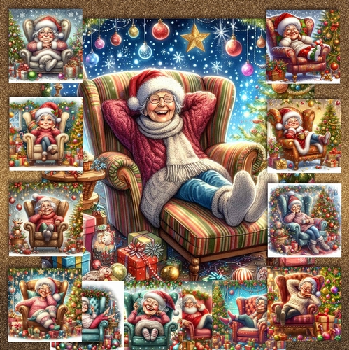 Christmas Chair Female