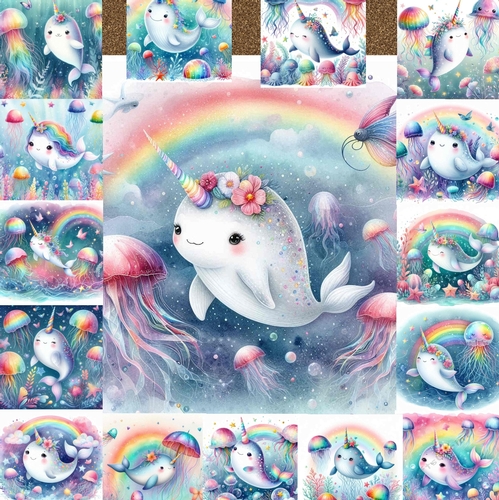 Whimsical Narwhals