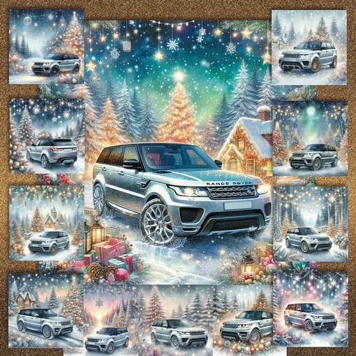 Festive Range Rover 
