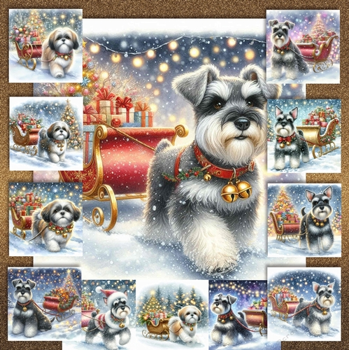 Jingle Bell Sleigh Dogs 8