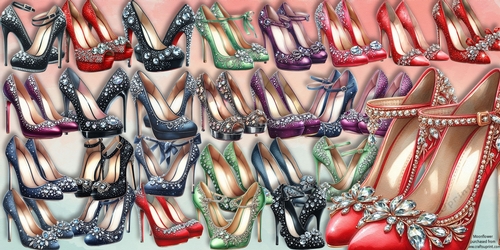 Ladies Shoes 1 Clip Art